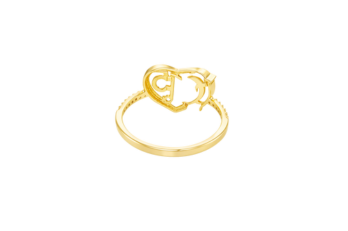 14KT Gold Ring Women's "15" Quinceanera Dolphin Centered in Plain Heart Shape and One Round White CZ Stone with White CZ Stones Band