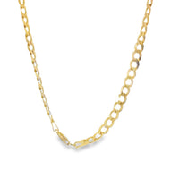 14KT Gold Chain Solid Curb 5mm