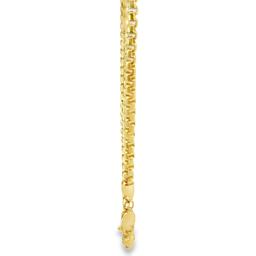 14KT Gold Chain Hollow Rolo 3.5mm