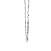 14KT Gold Chain Hollow White Gold Rolo 2mm