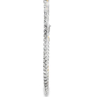 14KT Gold Chain Hollow White Gold Rolo 3.5mm