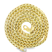 14KT Gold Chain Solid Rolo 6mm