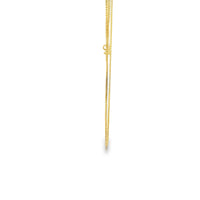 14KT Gold Solid Thin Chain Box Link with Pinwheel Clasp .7mm