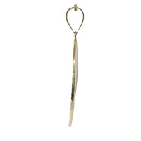 14KT Gold Charm Extra Large Myan Calander Coin with Diamond Cut Edge and Plain Bell