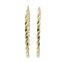 14KT Gold Earrings Hoops Twisted 1.75 Inch Hollow Tube 3mm
