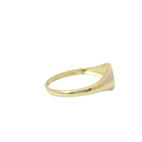 14KT Gold Ring Women's Flat Round White CZ Stone Cluster Center and Plain Band