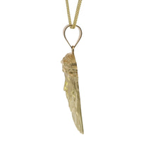 14KT Gold Charm Large Diamond Cut Slant Bottom Jesus Head Front Portrait with Plain Bell
