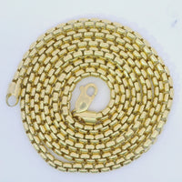 14KT Gold Chain Hollow Rolo 6mm