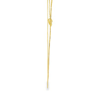 14KT Gold Solid Thin Chain Box Link with Pinwheel Clasp .4mm